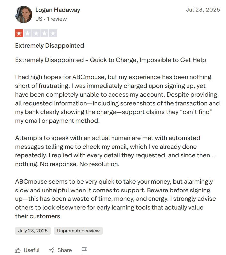 Does ABC mouse work? Measuring impact on learning