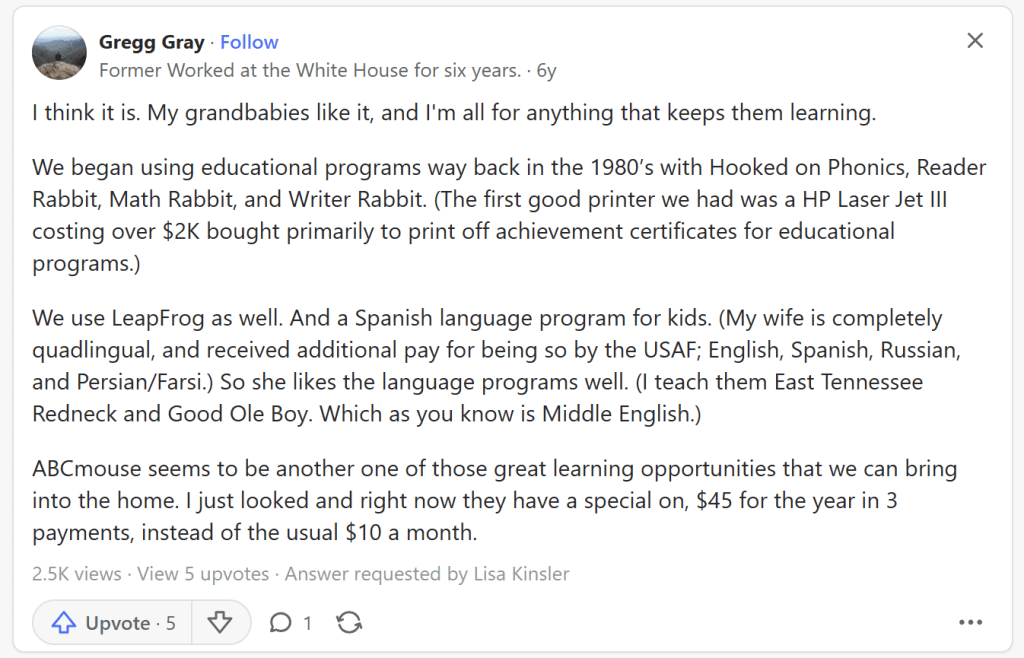 What are the pros and cons of ABCmouse