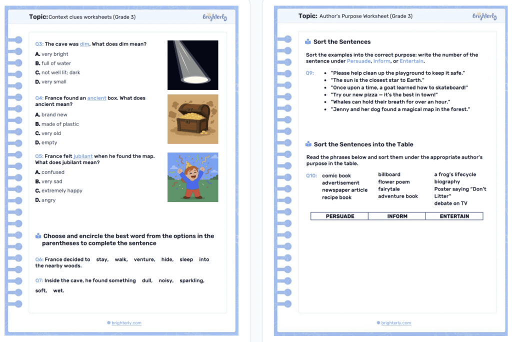 Free resources to augment learning