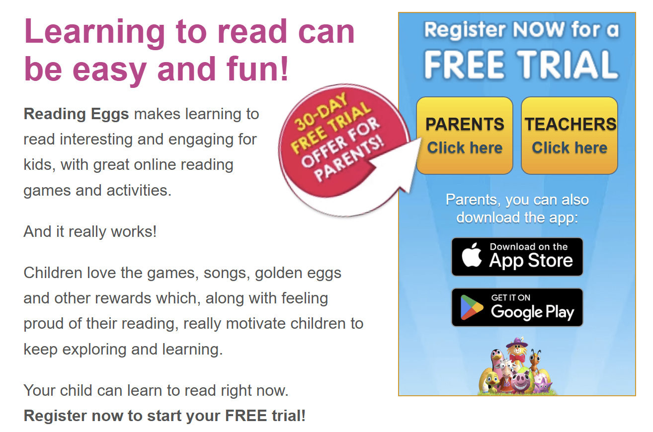 Reading Eggs 