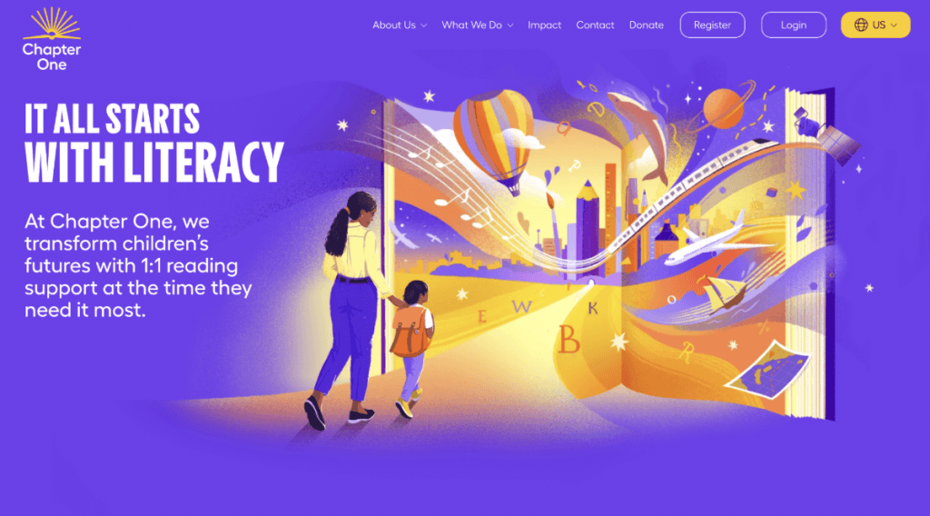 Chapter One Literacy Program as one of best reading intervention programs for elementary