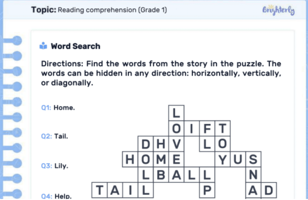 Brighterly: Key features