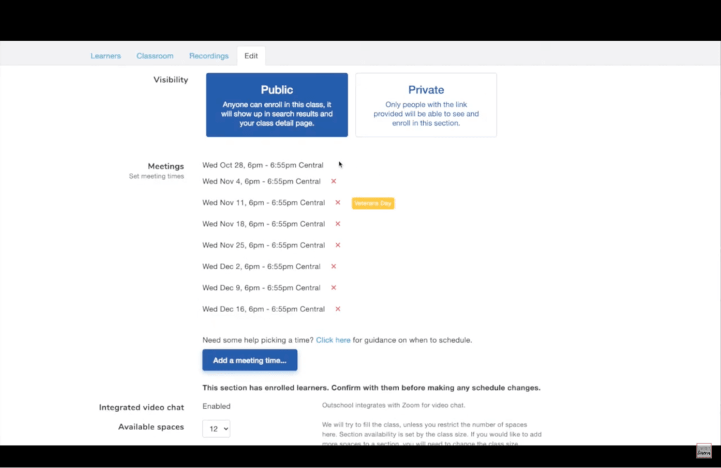 Outschool pause subscription: How it works