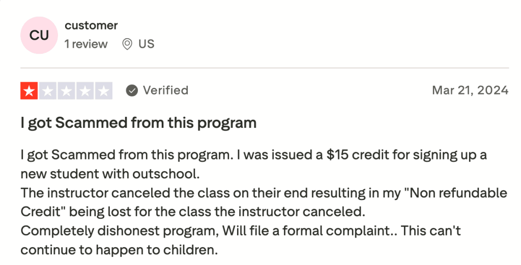 Outschool reviews complaints: Teacher and parent perspectives