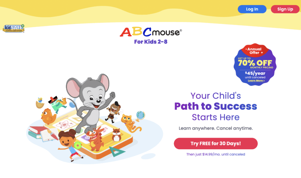 How does ABC mouse work