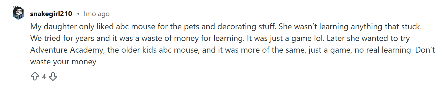 ABC mouse Cancellation User Reviews