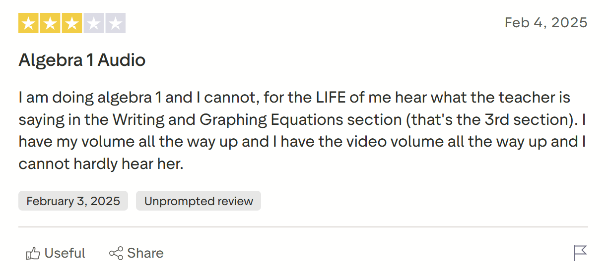 Technical malfunctions