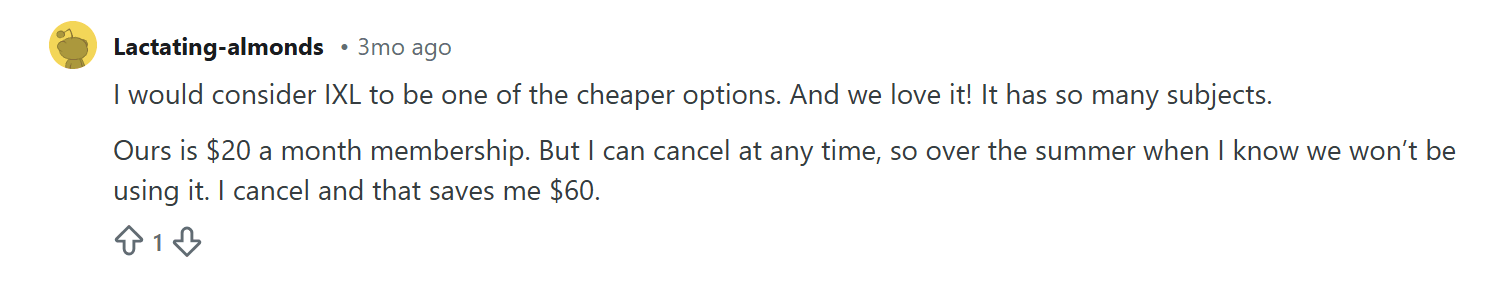 IXL vs Miacademy vs Brighterly pros and cons