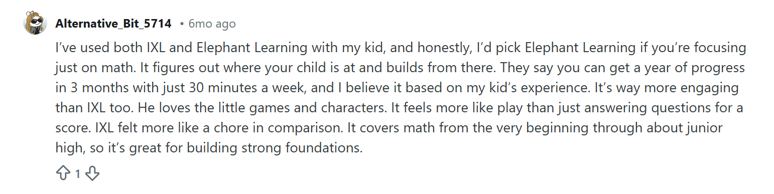 IXL vs Miacademy vs Brighterly pros and cons