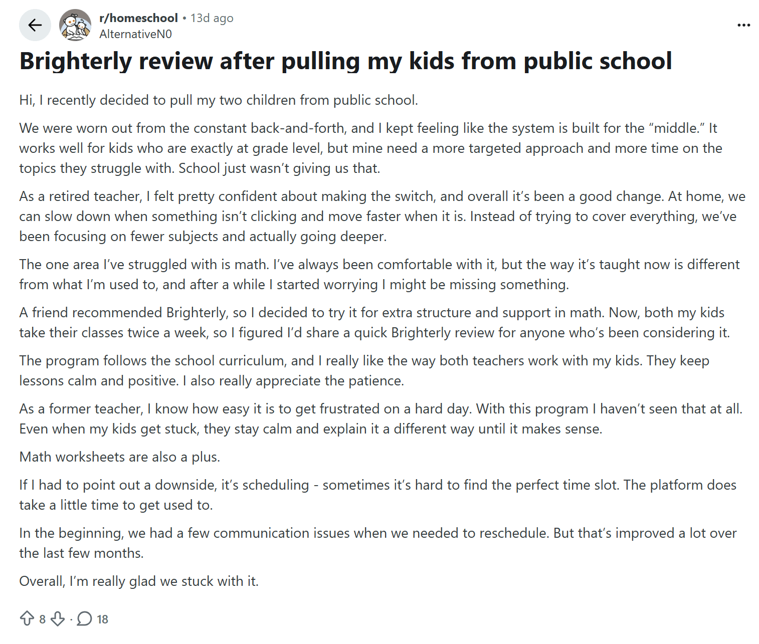 Mathnasium vs Sylvan vs Brighterly Reddit & Trustpilot reviews