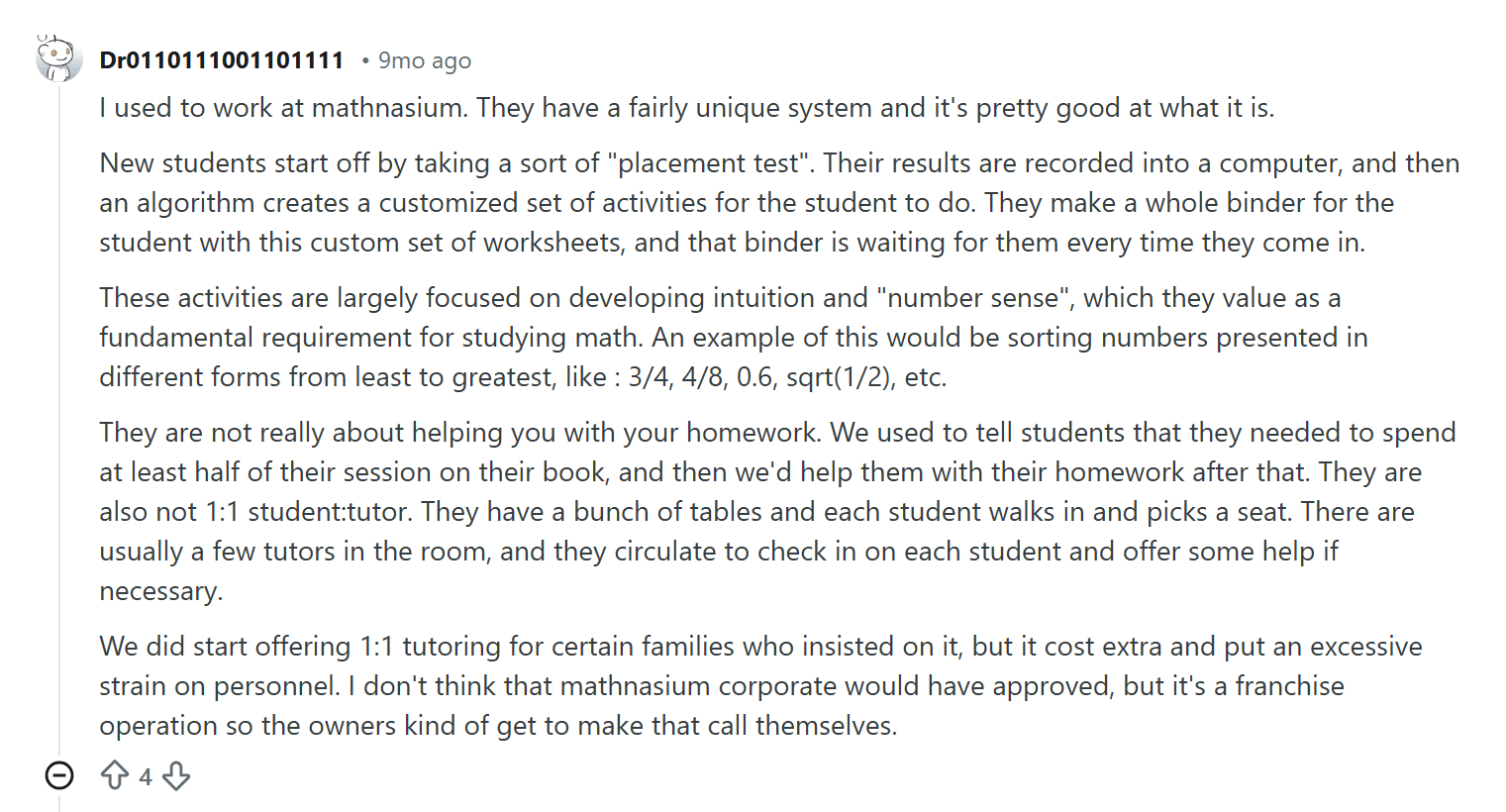 Mathnasium vs Sylvan vs Brighterly Reddit & Trustpilot reviews