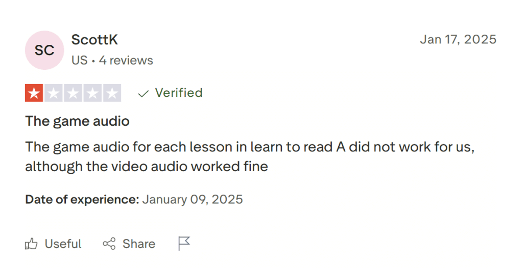 Miacademy homeschool reviews: User interface and experience