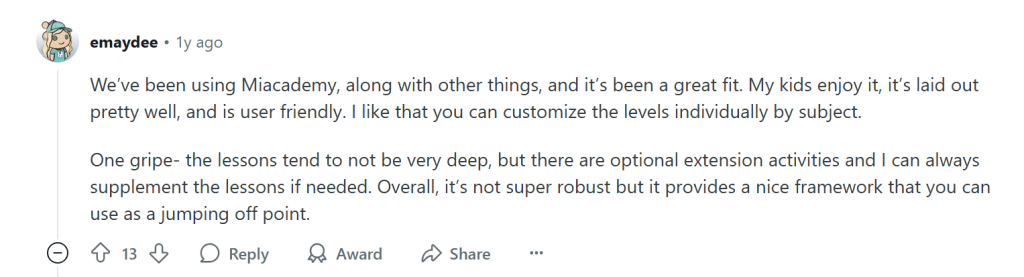 Miacademy reviews Reddit: What parents and students say about the program