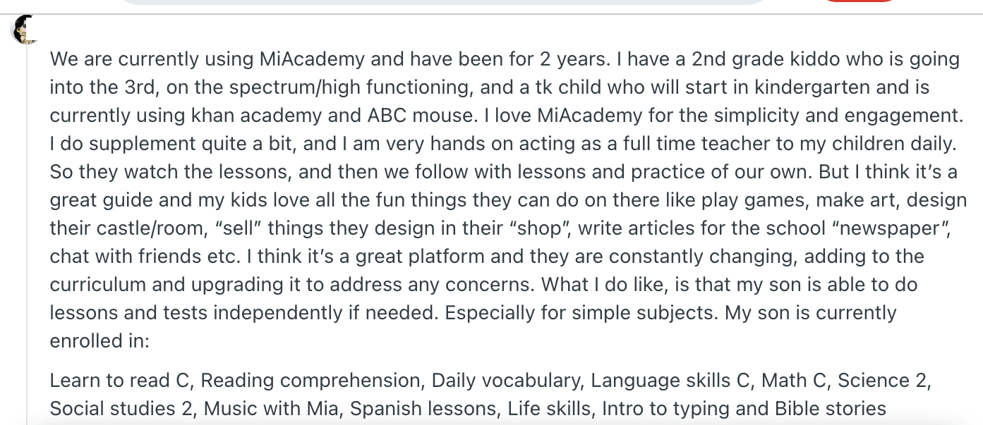 What Users Love: Positive Miacademy Reddit Reviews