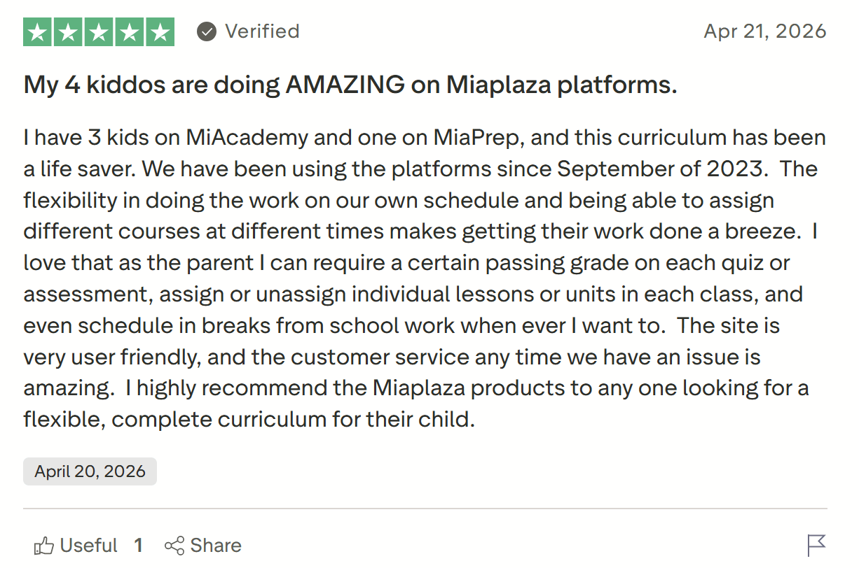 Pro 2: Flexible Pacing for Students and Parents