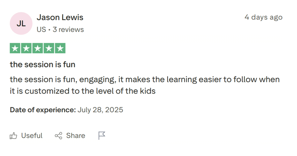 Top tutors combining professionalism and enjoyment