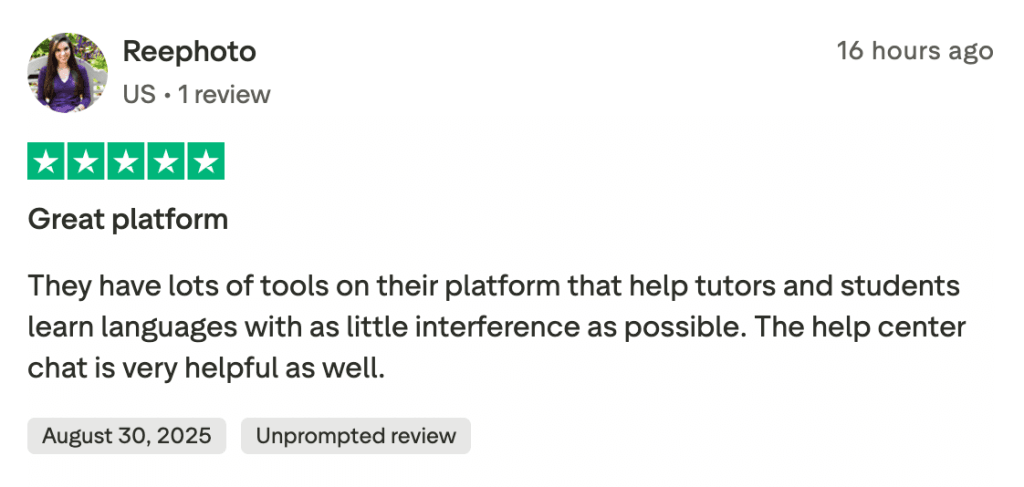 Preply reviews from students: What are the pros of the platform? 