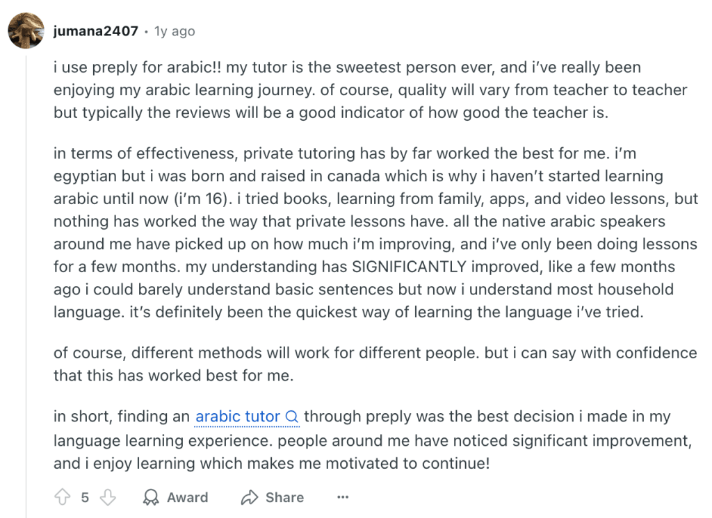 Preply reviews: Does Preply improve students’ learning?