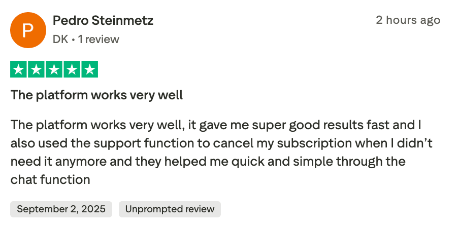 Reviews of Preply: Customer service ratings