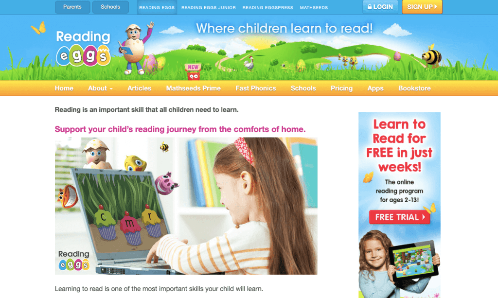 Reading Eggs reviews: What is the platform?