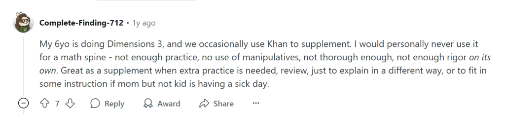 What are the advantages and downsides of Khan Academy?