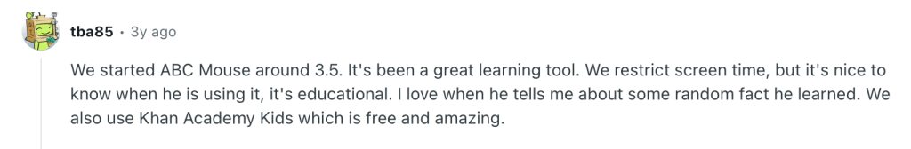 ABCmouse reviews by parents