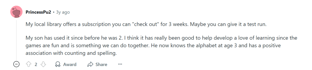 ABCmouse reviews by parents