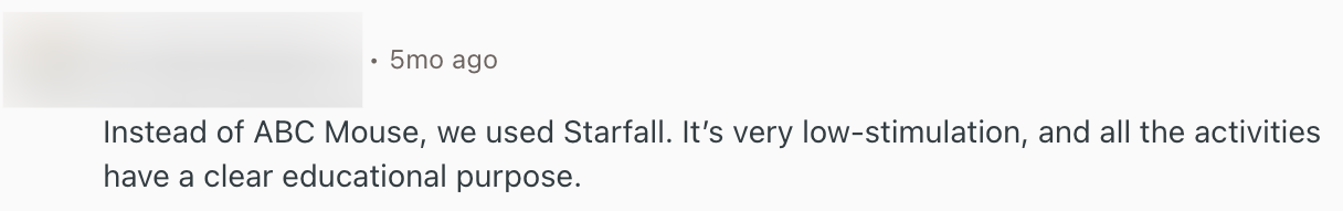 Starfall Reviews by Parents