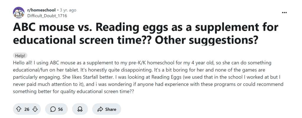 ABCmouse reviews by parents