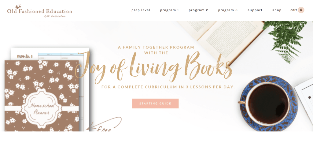 Best homeschool program #12: Old Fashioned Education
