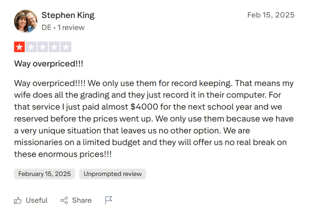 What is the most popular homeschool program?