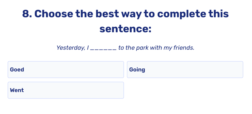 Cloze passage worksheets: Practice