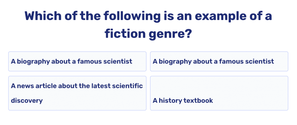 Define genre with Brighterly worksheets and tests