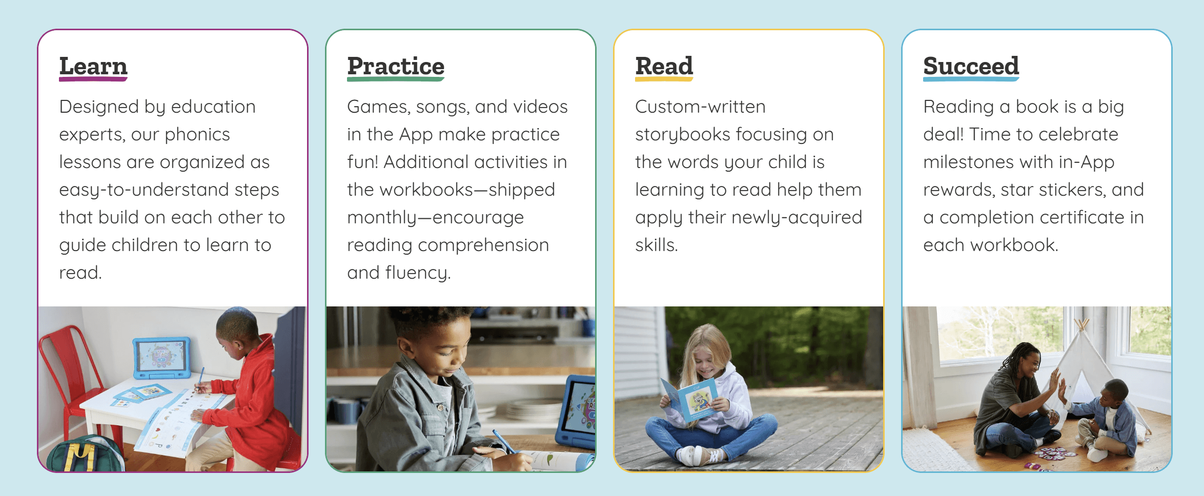 How does Hooked on Phonics work?