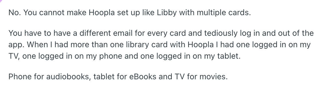 What Users Say About Hoopla