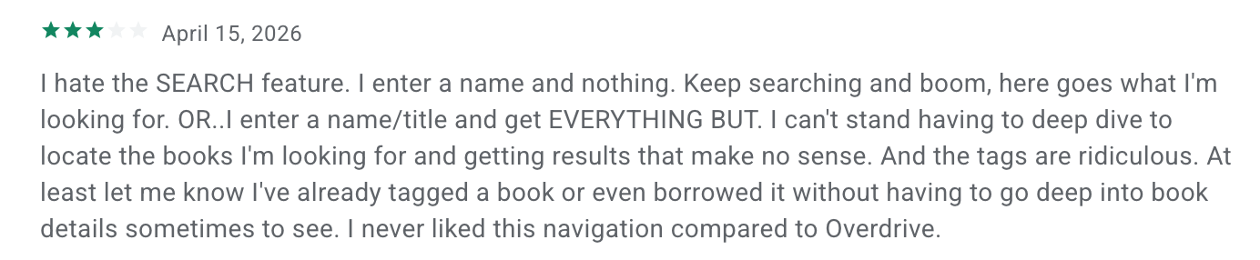 What Users Think of Libby