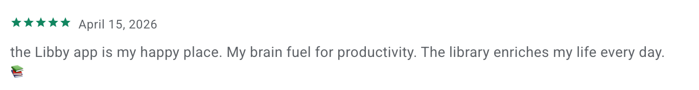 What Users Think of Libby