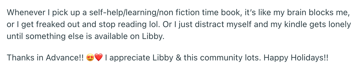 What Users Think of Libby