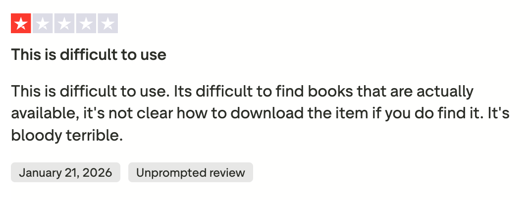 What Users Think of Libby