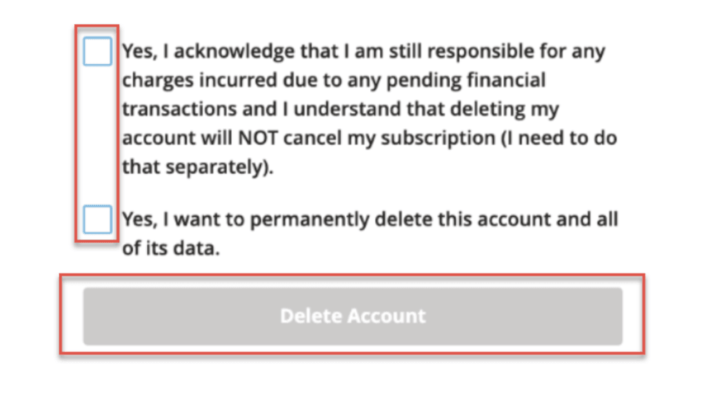 How to delete Reading Eggs account?