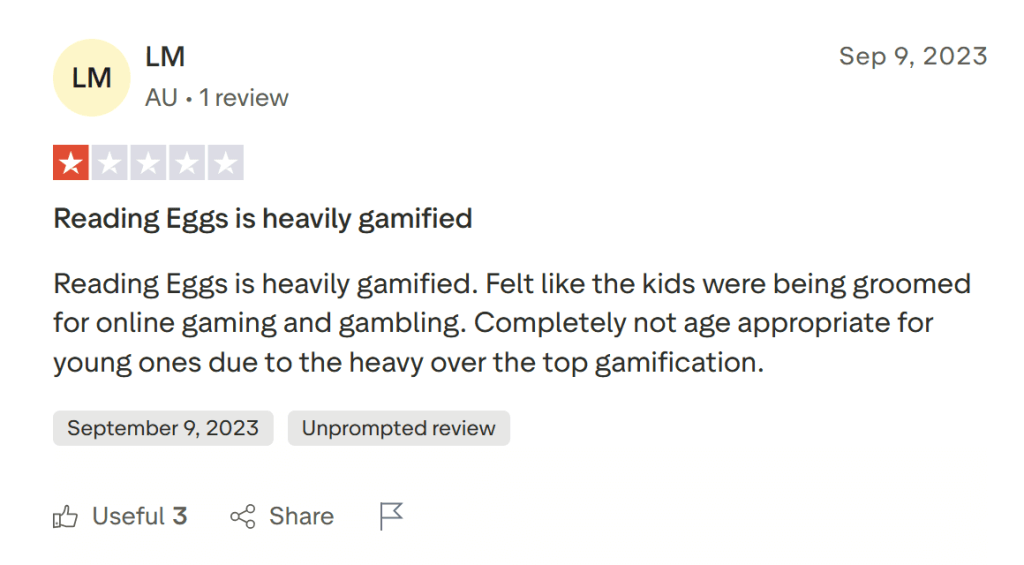 Reading Eggs review complaints