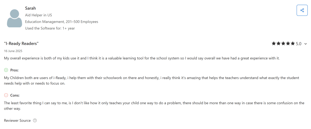 iReady cost: The platform is worth it