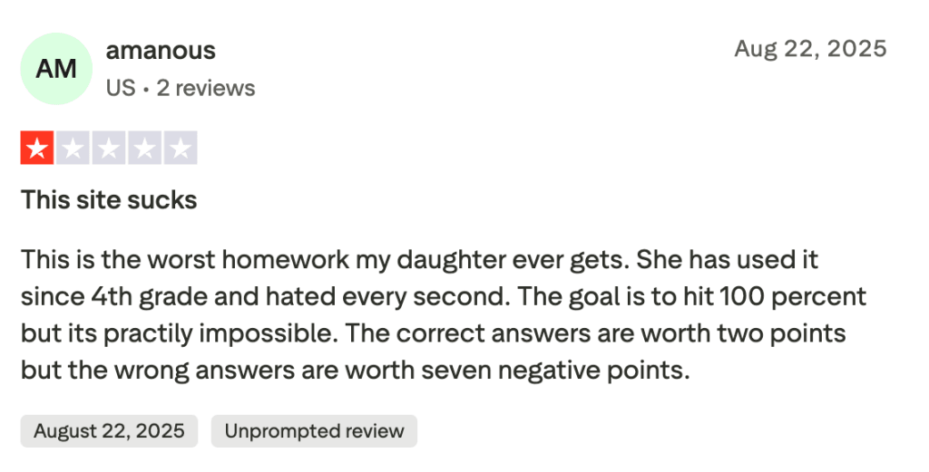 IXL reviews: Contradictory feedback