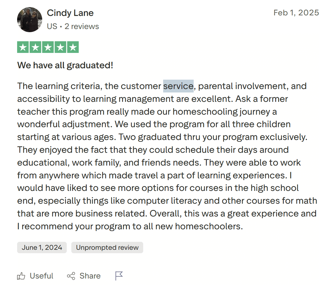 Time4Learning reviews: Customer support quality