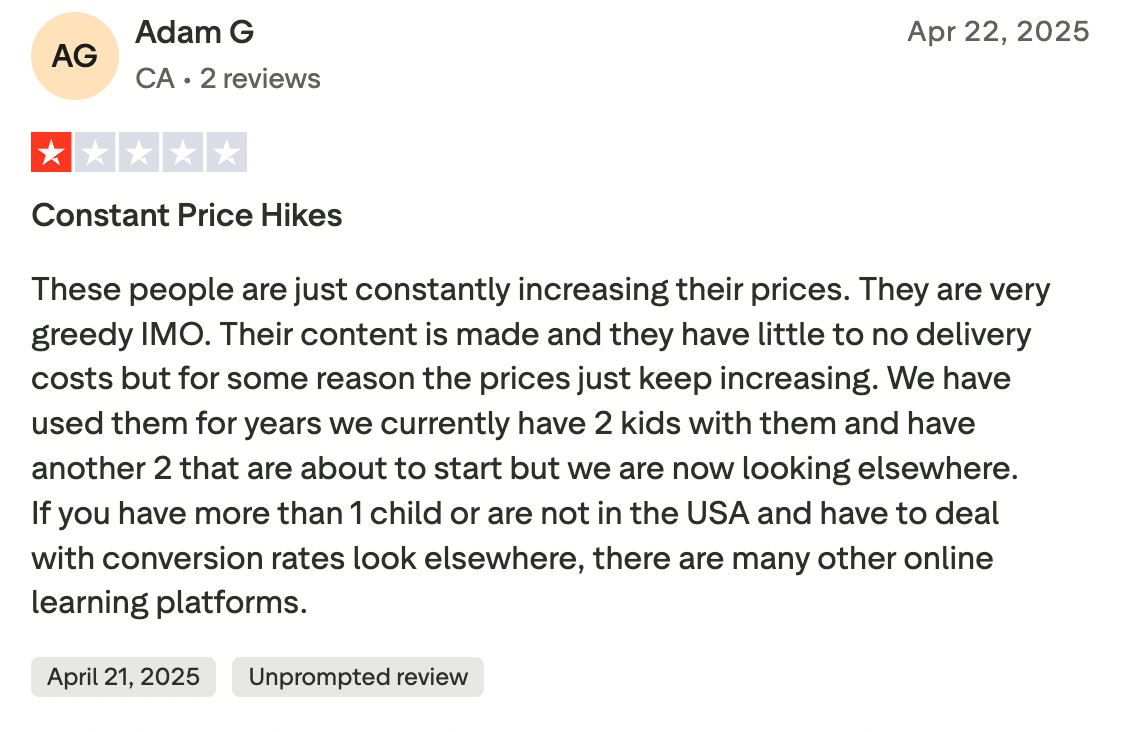 Time4Learning homeschool reviews: Is their pricing model fair?