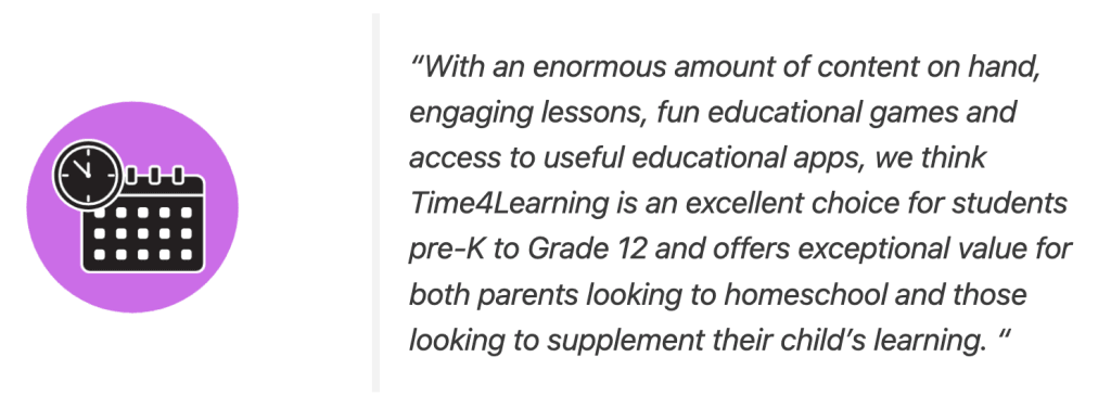 Time4Learning homeschool reviews: Pros and cons
