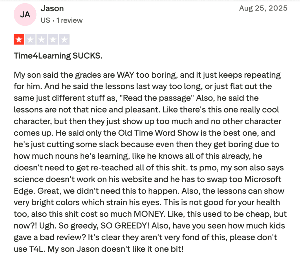 Time4Learning homeschool reviews: Pros and cons