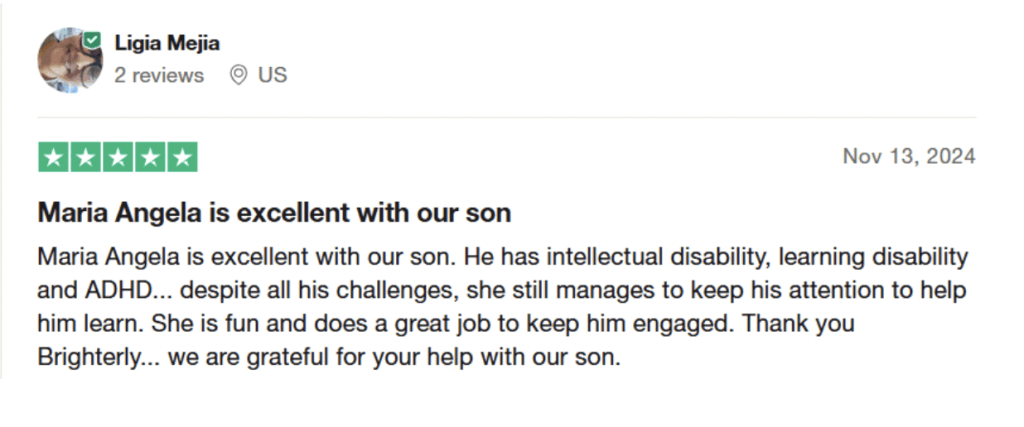 This level of adjustment makes Brighterly a perfect fit for most learners, even those needing ELA special education, ensuring everyone masters reading and math in no time. 