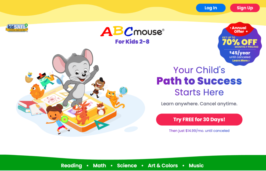 #6 ABCMouse STEM program for kids