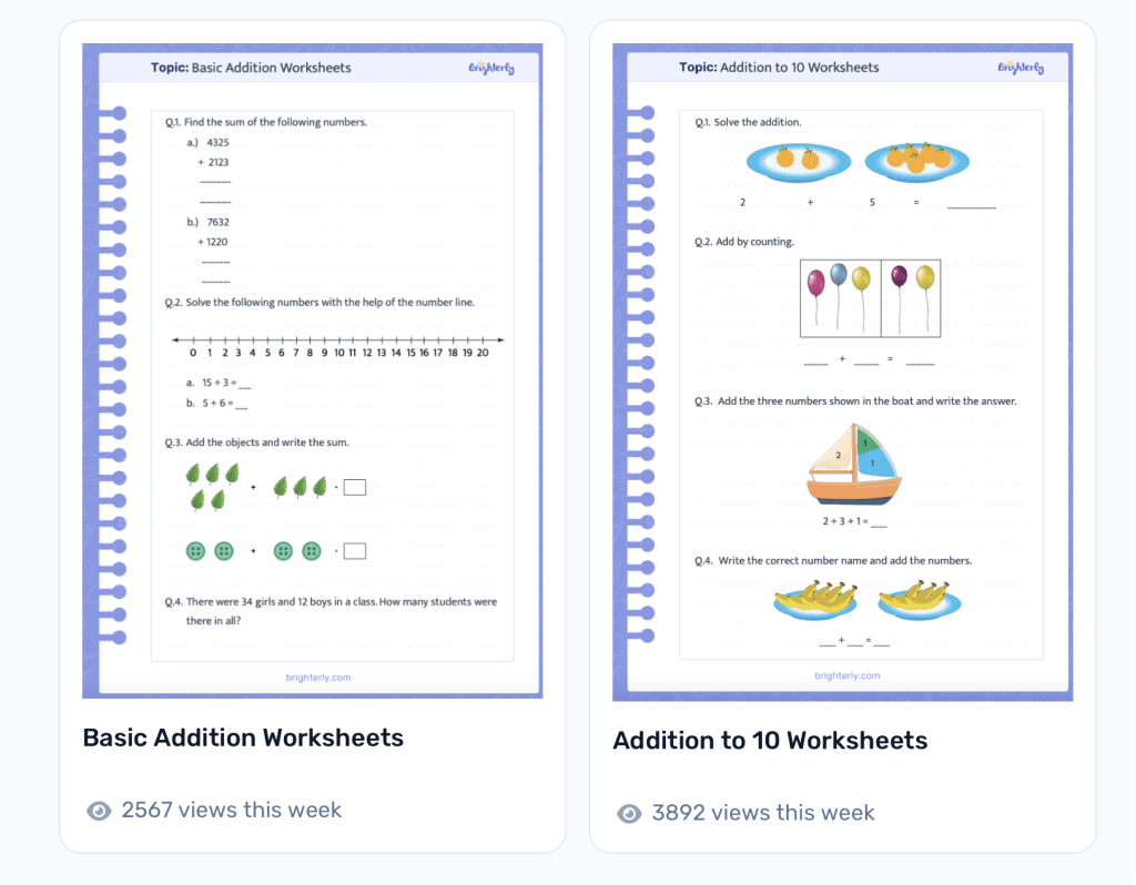 Free learning materials